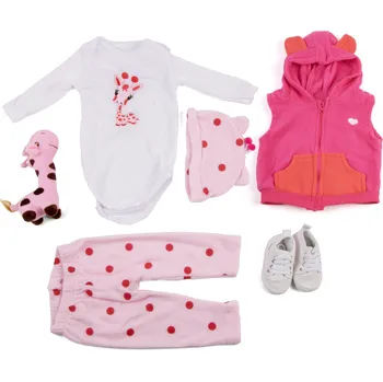 Doplněk pro panenku Reborn Set oblečení s hračkou Sport 1 + DOPRAVA ZDARMA