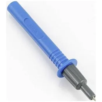 Elektrická zásuvka HT Instruments 404-IECB banánkový konektor banánková zdířka , zásuvka 4 mm, konektor 4 mm CAT III 1000 V, CAT IV 600 V modrá 1 ks