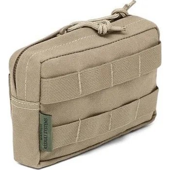 WARRIOR ASSAULT SYSTEMS WARRIOR malá horizontální kapsa na zip - Coyote