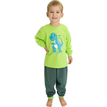 Chlapecké pyžamo Bettymode Dětské pyžamo DINO MODRÝ, 98