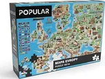 Popular Puzzle - Mapa Evropy, 160 ks - CZ