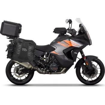 Zavazadlo na motocykl Kompletní sada sedlových brašen SHAD TERRA TR40 a hliníkového 55L vrchního kufru, včetně montážní sady SHAD KTM 1200 SUPER ADVENTURE S/R