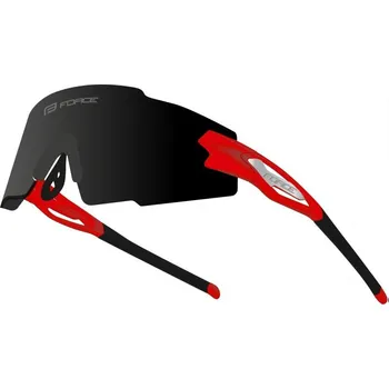 cyklistické brýle Brýle Force Mantra černé zrcadlové sklo červená