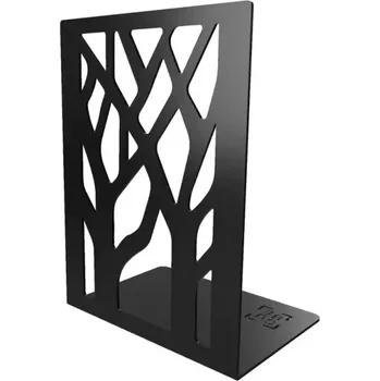 Interex design Držák na knihy FOREST / Černý matný