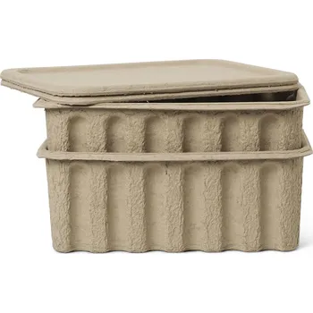 Úložný box Ferm Living, Krabice Pulp Box 2 ks - Formadore