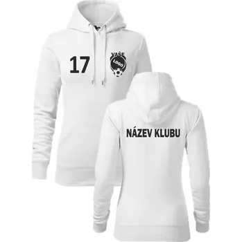 ON-DESIGN Klubová mikina dámská Velikost: XS, Barva: bílá