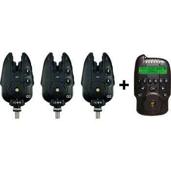 Signalizátor záběru Wolf sada hlásičů ICON Q2 3+1 HUBB (WFIC012) (Sada hlásičů z nejdostupnější řady Q2 spolu se špičkovým, multifunkčním příposlechem HUBB.)