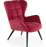 Relaxační křeslo TYRION bordó/černé