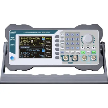 generátor funkcí Joy-it generátor signálu 1 nHz - 80 MHz 2kanálový trojúhelník, Lorenzova křivka, pulz, rampa, šum, obdélníkový, signál , sinusový, TT