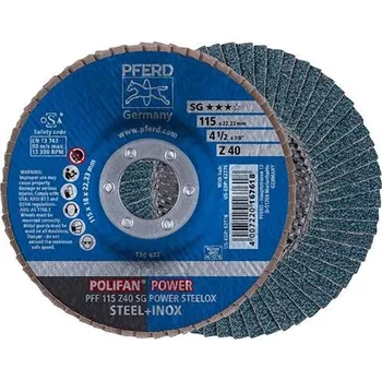 Brusný kotouč Kotouč lamelový Z 60SG rovný 115mm K60 PFERD