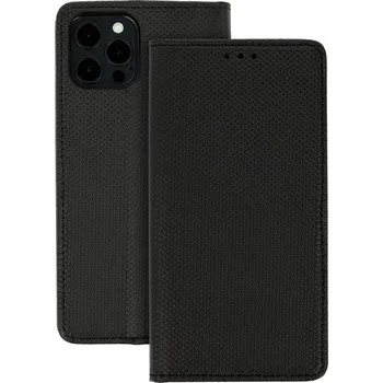 Pouzdro na mobilní telefon Knížkové pouzdro TopQ Smart Magnet na Samsung A15 černé