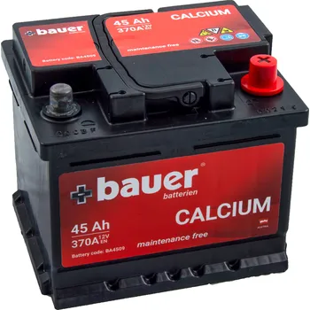 Autobaterie Bauer Calcium BA4509 12V 45A 370A