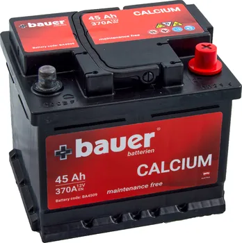 Autobaterie Bauer Calcium BA4509 12V 45A 370A