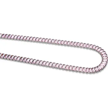 Náhrdelník franco bene Stříbrný Crystal náhrdelník - růžový | 1448