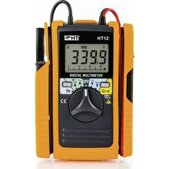 Měřicí přístroj HT Instruments HT12 multimetr, proudové kleště digitální CAT II 600 V, CAT III 300 V Displej (counts): 3400
