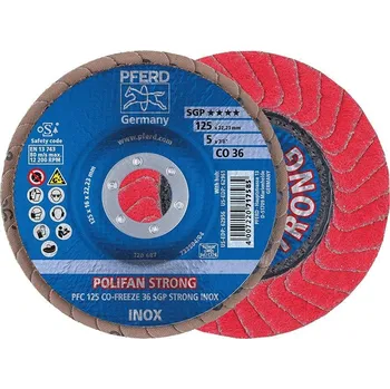 Brusný kotouč Kotouč lamelový CO36FREEZE SGP STRONG 125mm K36 PFERD