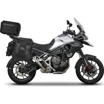 Zavazadlo na motocykl Kompletní sada sedlových brašen SHAD TERRA TR40 a hliníkového 55L vrchního kufru, včetně montážní sady SHAD TRIUMPH TIGER 1200 GT/RALLY