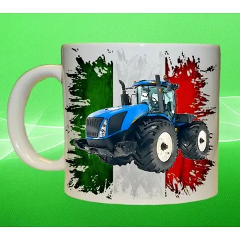 hrnek s traktorem New Holland T9