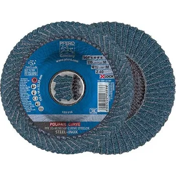 Brusný kotouč Lamelový kotouč brusný X-LOCK SGP-CURVE 125mm L K40 PFERD