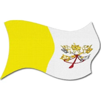Vlajka Pelisport Vatikánská vlajka vlající