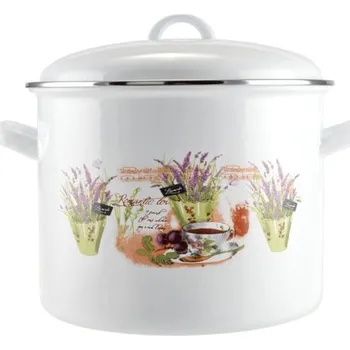 Hrnec Hrnec se smaltovaným povrchem Levandule 8,6L