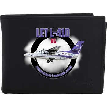 Peněženka STRIKER Kožená peněženka Let L-410
