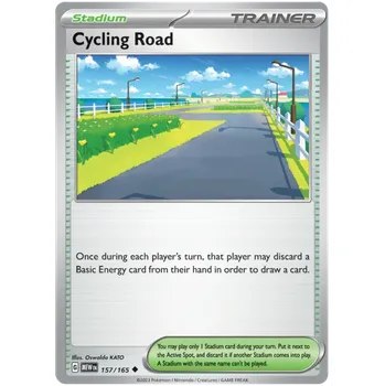 Sběratelská karetní hra Pokémon TCG Cycling Road 157/165