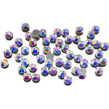 celobroušené hot-fix kameny EXTRA Premium barva 1201/N AB CRYSTAL, velikost SS16, balení 144ks, 720ks nebo 1440ks barva: hot-fix skleněné celobroušené EXTRA Premium barva CBEP/1201/N AB Crystal, velikost: velikost SS16, prodejní balení: balení 144ks /1grs