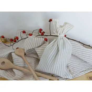 Kosmetická sada Dárková sada z přírodního lnu