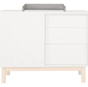 přebalovací pult a komoda Béžová lakovaná nástavba pro přebalovací komodu Quax Mood 60 x 50 cm