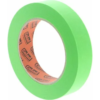 Maskovací páska lakýrnická Aqua Dynamic, 25 mm x 50 m, odolná vysokým teplotám - COLAD