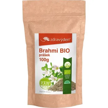 Přírodní produkt Brahmi BIO prášek 100g - Zdravý den (Doplněk stravy)