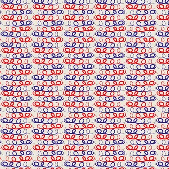 Balící papír Recyklovaný balící papír, potištěný originální kresbou od Alči, barevné vlny, rozměr 90x134cm