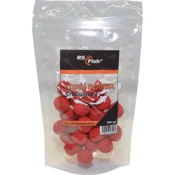 Boilies RS Fish Kapří Bomba - Jahoda