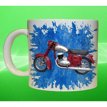 hrnek s motorkou České výroby XIII