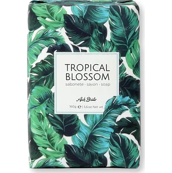 TROPICAL BLOSSOM. Mýdla obohacená olivovým olejem (160g) - Tmavě zelená