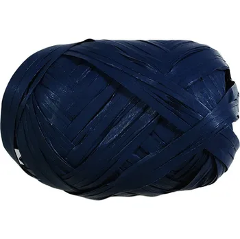 Stuha Klubíčko raphia 10 m Tmavě modré