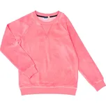 Dívčí velurová mikina - Winkiki WSG 91474,lososová Barva: Lososová, Velikost: 164