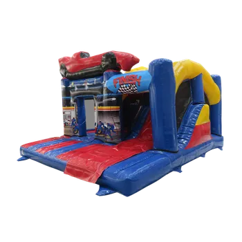 Skákací hrad EU Multi Play F1 - Skákací hrad se skluzavkou - TOP Provedení s českou certifikací