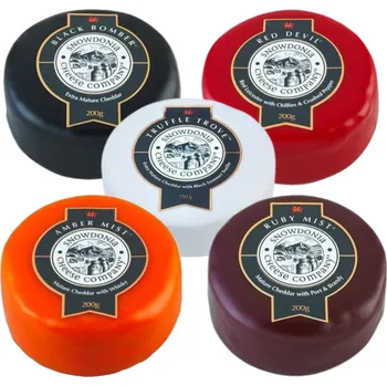 Snowdonia Cheddarový kvintet - set 5 různých sýrů