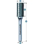 Karnasch Válcová technická fréza s čelním broušením nepovlakovaná 25 6 25 HP-7