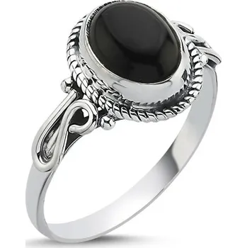 Prsten Olivie Stříbrný prsten ONYX 8272 Velikost prstenů: 6 (EU: 51-53) Ag 925; ≤2,3 g.