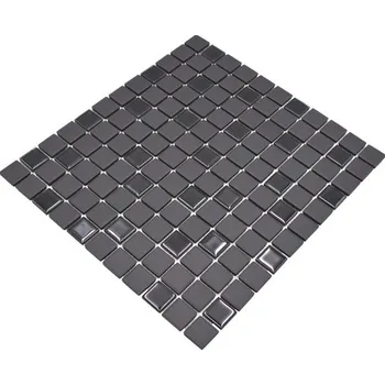 Keramická mozaika CU G70 32,7x30,2 cm černá