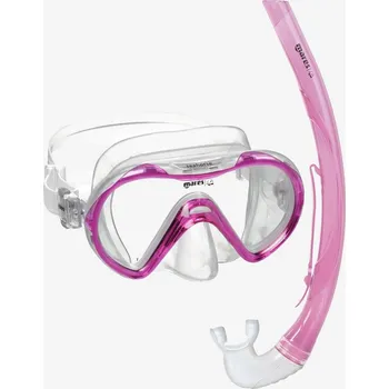 Ploutve Maska + Šnorchl Mares SEAHORSE šnorchlovací set - Dětský Růžová