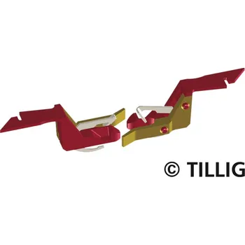 Modelová železnice Spřáhlo TT nový typ - uchycení pružinkou 1 ks - Tillig 08848