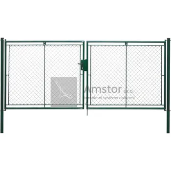 brána Brána FAB výška 200 cm, zelená Zn+PVC