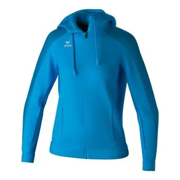 Dámská větrovka Erima ERIMA EVO STAR TRÉNINKOVÁ BUNDA S KAPUCÍ - DÁMSKÁ - Světle modrá - 44