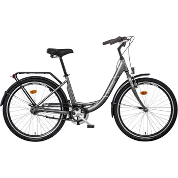 Městské kolo LIBERTY Městské jízdní kolo VIA 7spd NEXUS 26" 2025 (odpružená vidlice) antracitové