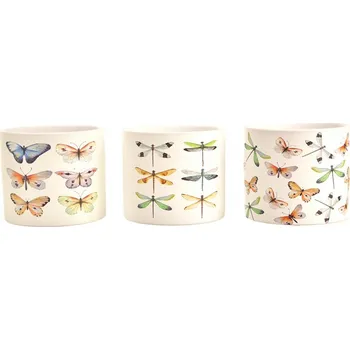 Květináč Květináč ker. hmyz 12x12x11 cm 3ASS