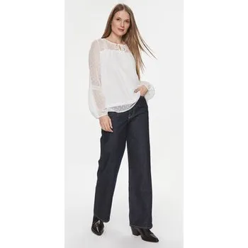 Dámská halenka Vila Halenka Edee 14079577 Bílá Regular Fit 38